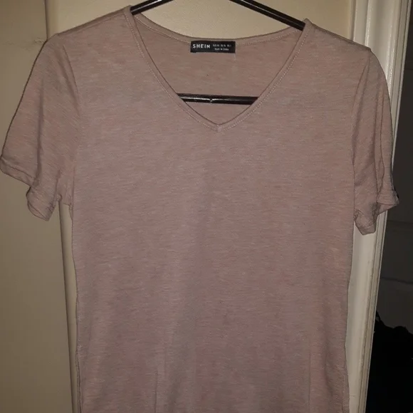 💌 5 for 15 - Shein V Neck T-Shirt - Picture 2 of 4